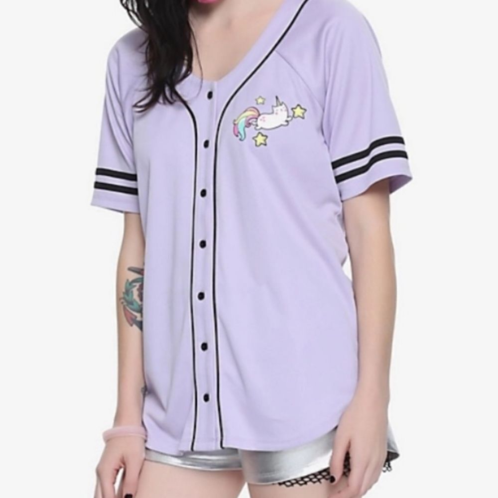Pusheen Unicorn Fancy Baseball Kersey M